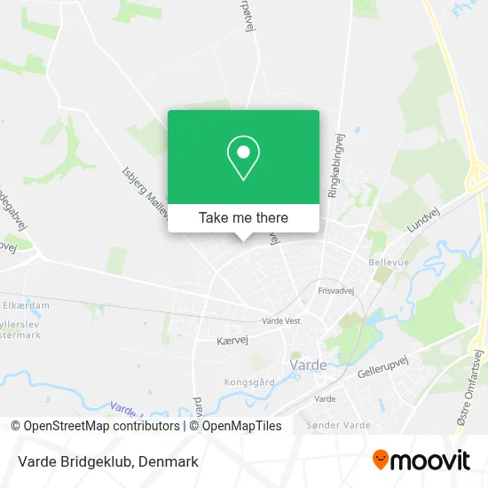 Varde Bridgeklub map