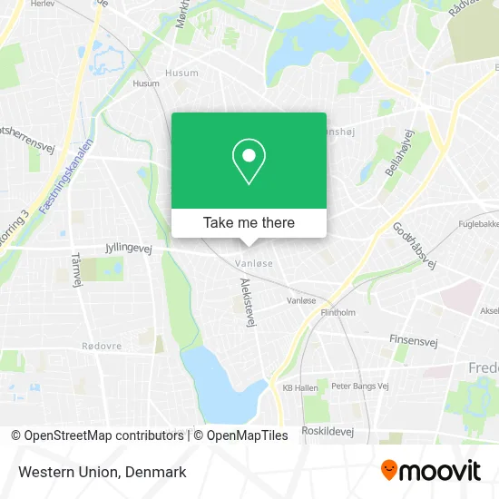 Western Union map