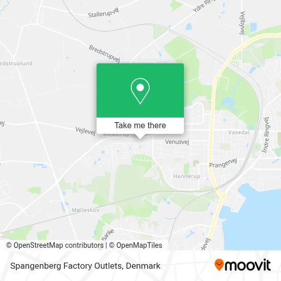 Spangenberg Factory Outlets map