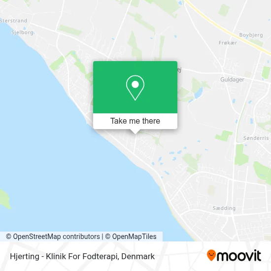 Hjerting - Klinik For Fodterapi map