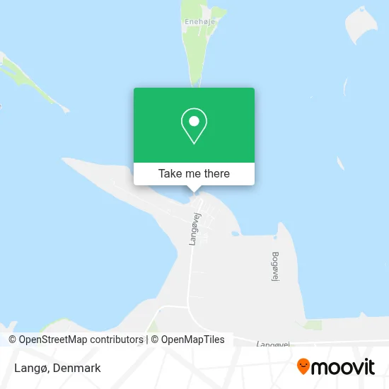 Langø map