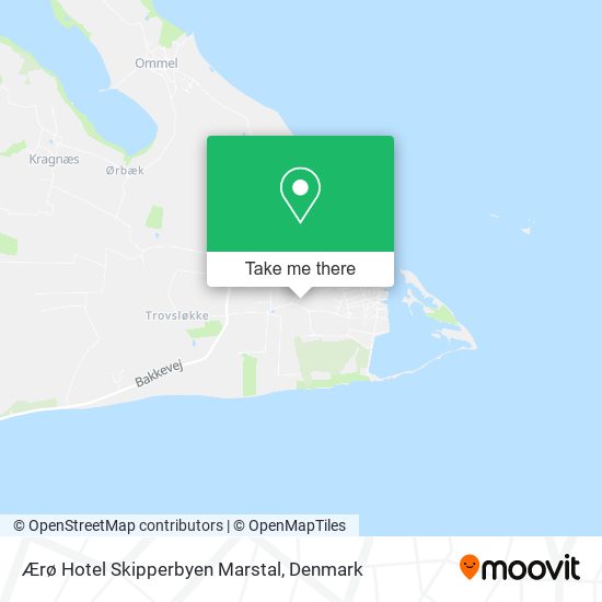 Ærø Hotel Skipperbyen Marstal map