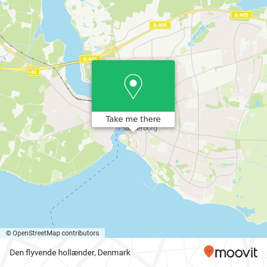 Den flyvende hollænder map