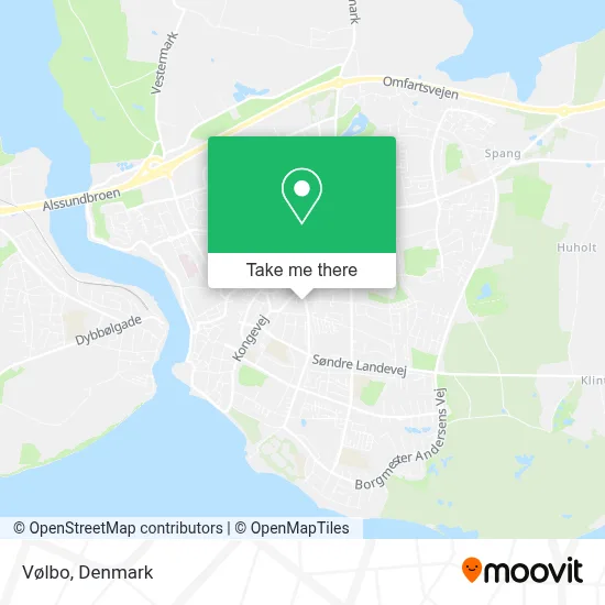 Vølbo map