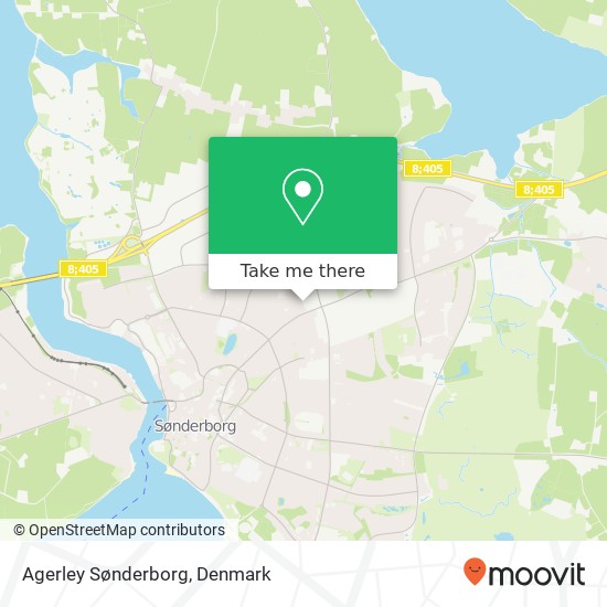 Agerley Sønderborg map