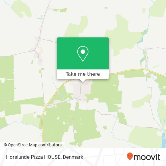 Horslunde Pizza HOUSE map