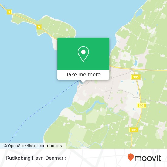Rudkøbing Havn map