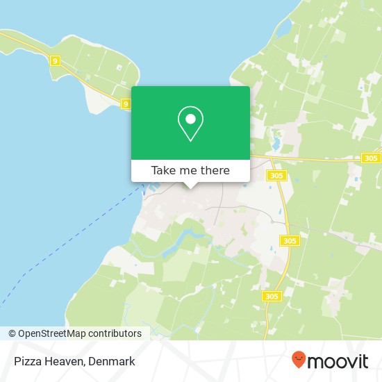 Pizza Heaven map
