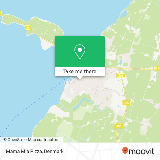 Mama Mia Pizza map