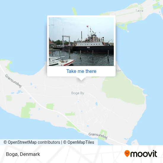 Bogø map