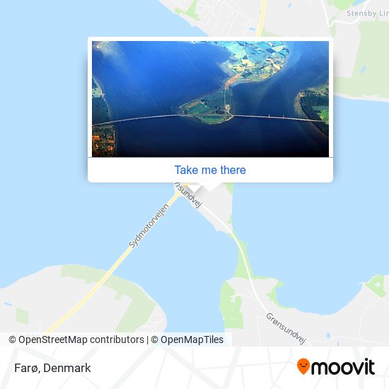 Farø map