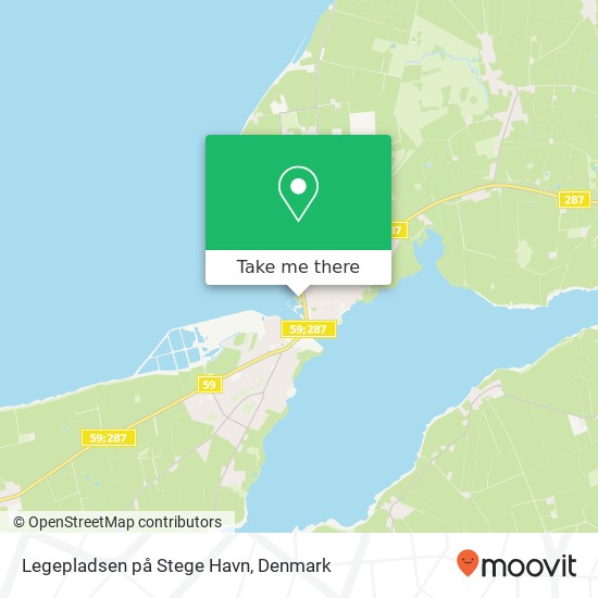 Legepladsen på Stege Havn map