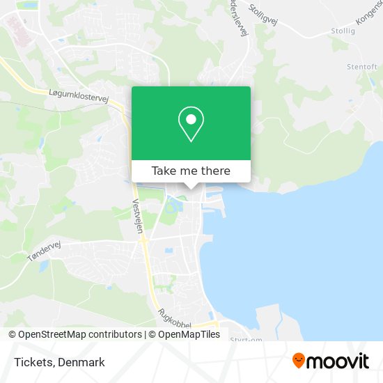 Tickets map
