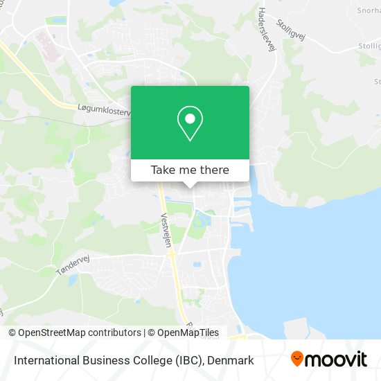 International Business College (IBC) map