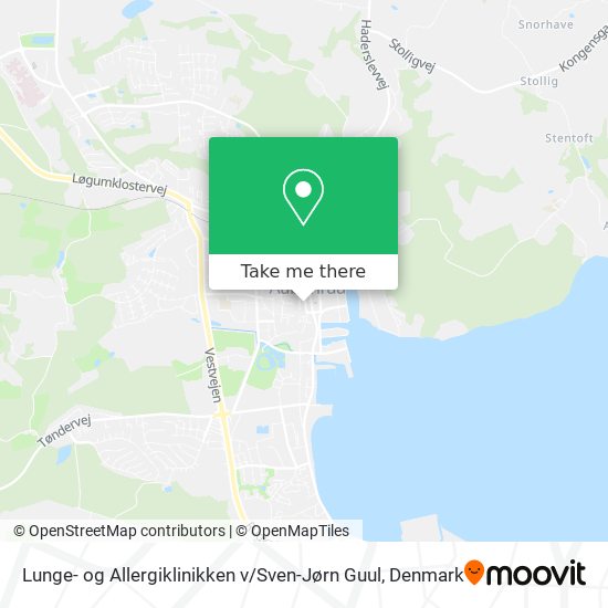 Lunge- og Allergiklinikken v / Sven-Jørn Guul map