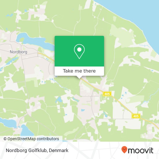 Nordborg Golfklub map
