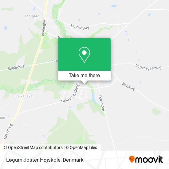 Løgumkloster Højskole map