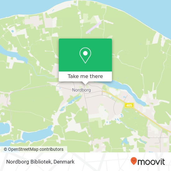 Nordborg Bibliotek map
