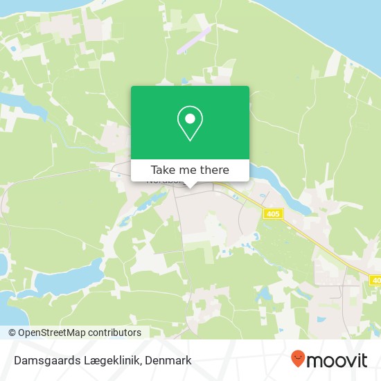 Damsgaards Lægeklinik map