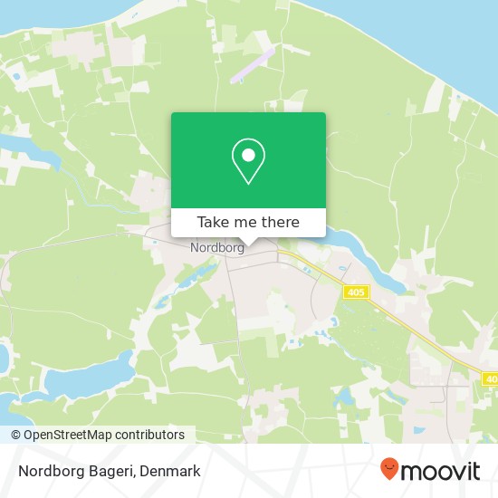 Nordborg Bageri map