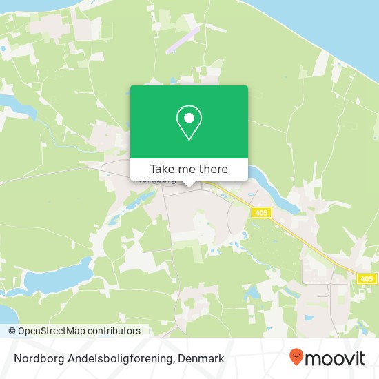 Nordborg Andelsboligforening map