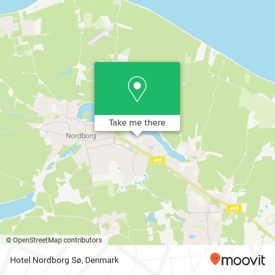 Hotel Nordborg Sø map