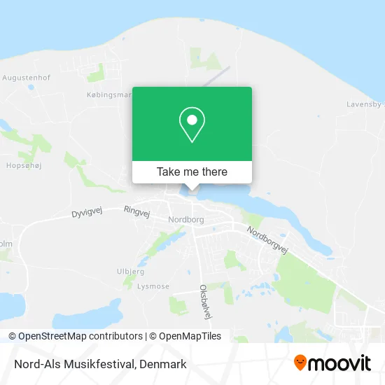 Nord-Als Musikfestival map