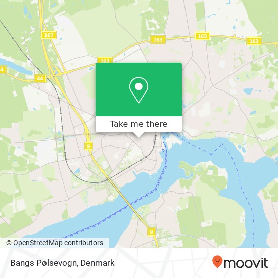 Bangs Pølsevogn map