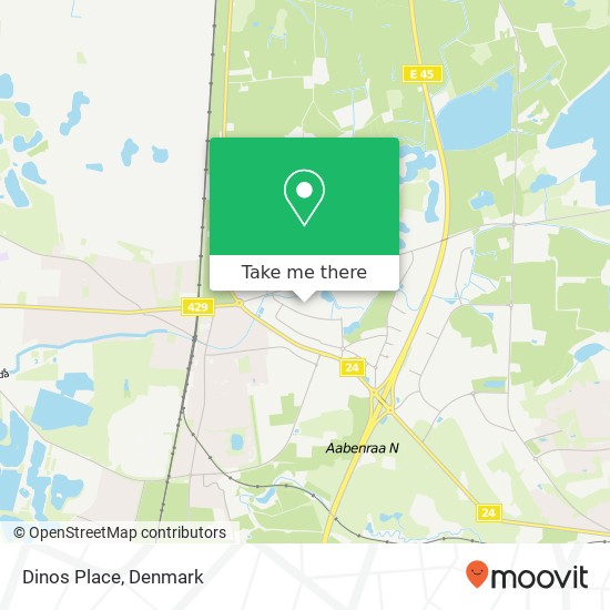 Dinos Place map