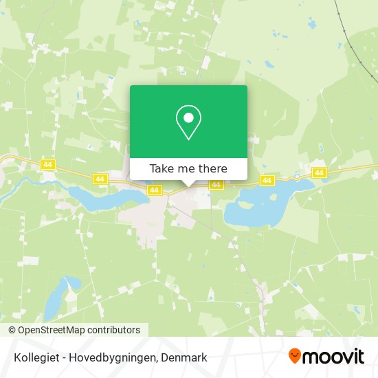 Kollegiet - Hovedbygningen map