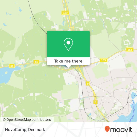 NovoComp map