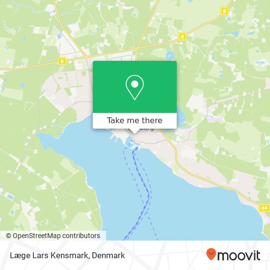 Læge Lars Kensmark map