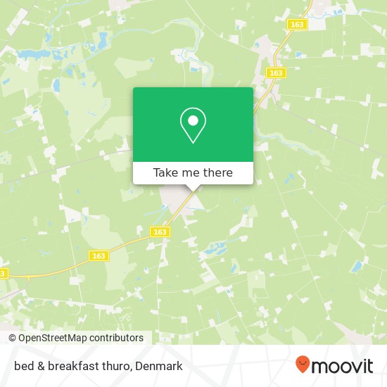 bed & breakfast thuro map