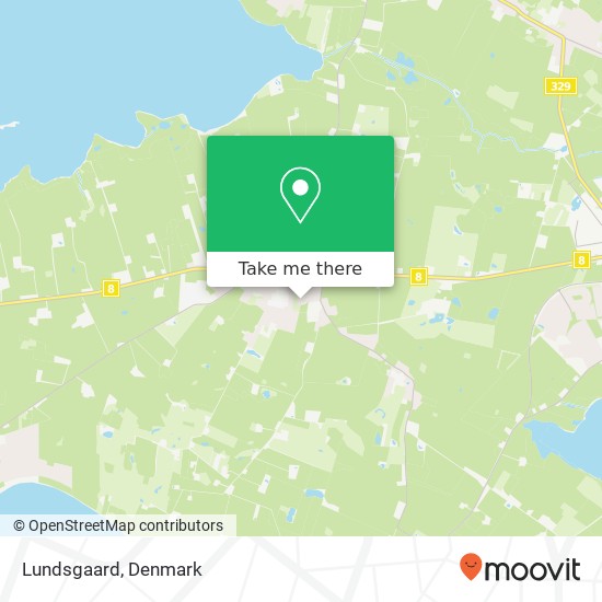 Lundsgaard map