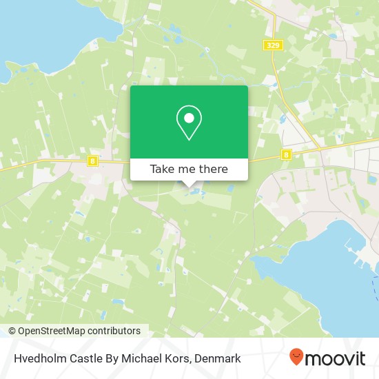 Hvedholm Castle By Michael Kors map