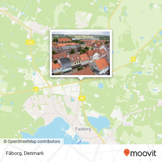 Fåborg map