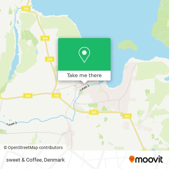 sweet & Coffee map