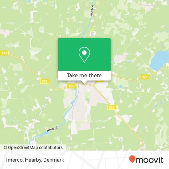 Imerco, Haarby map