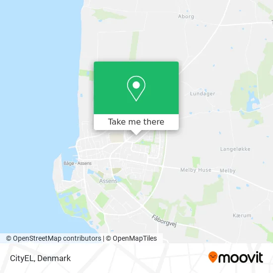 CityEL map