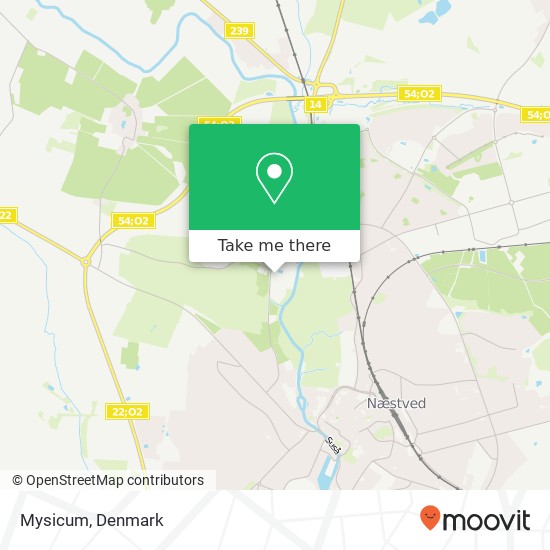 Mysicum map