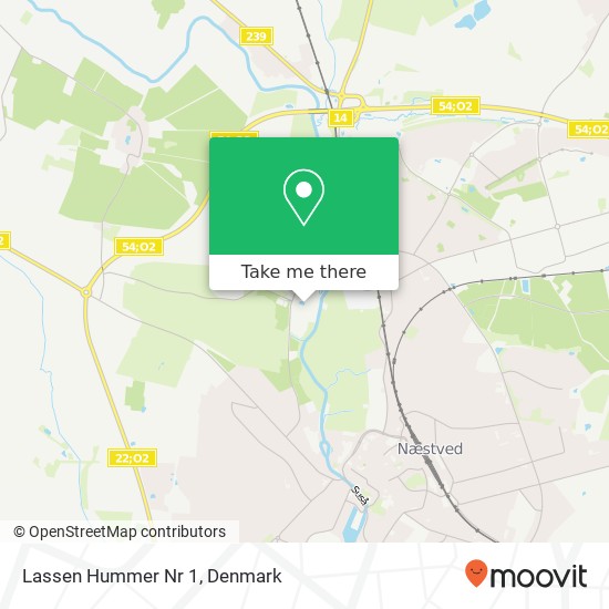 Lassen Hummer Nr 1 map