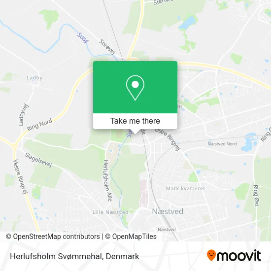 Herlufsholm Svømmehal map