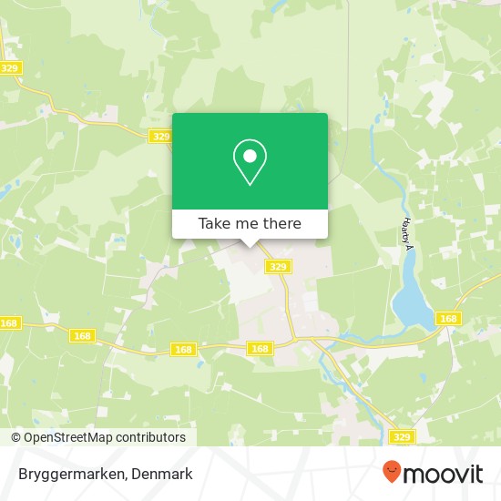 Bryggermarken map
