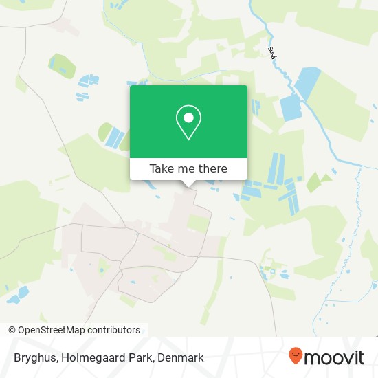 Bryghus, Holmegaard Park map