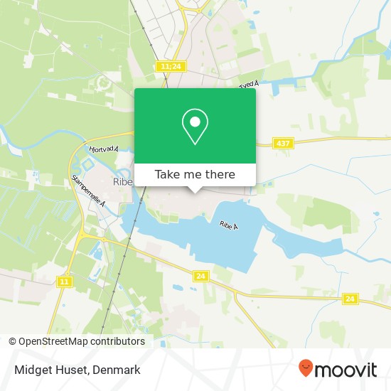 Midget Huset map