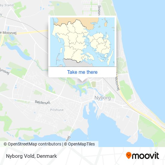 Nyborg Vold map