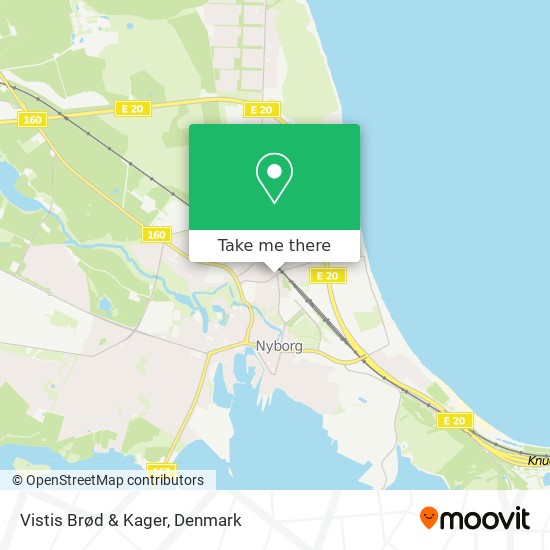 Vistis Brød & Kager map