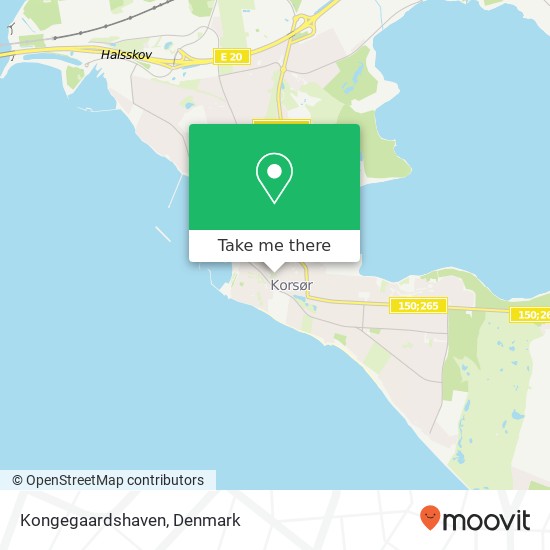 Kongegaardshaven map