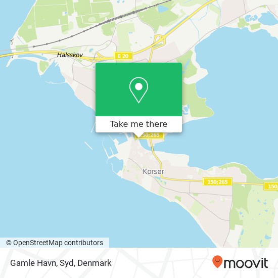 Gamle Havn, Syd map