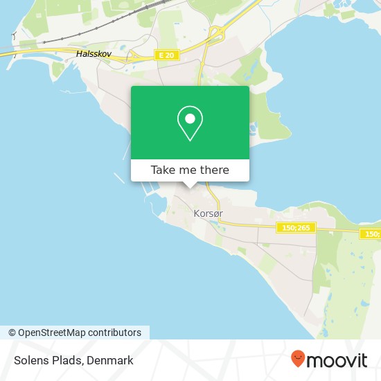 Solens Plads map